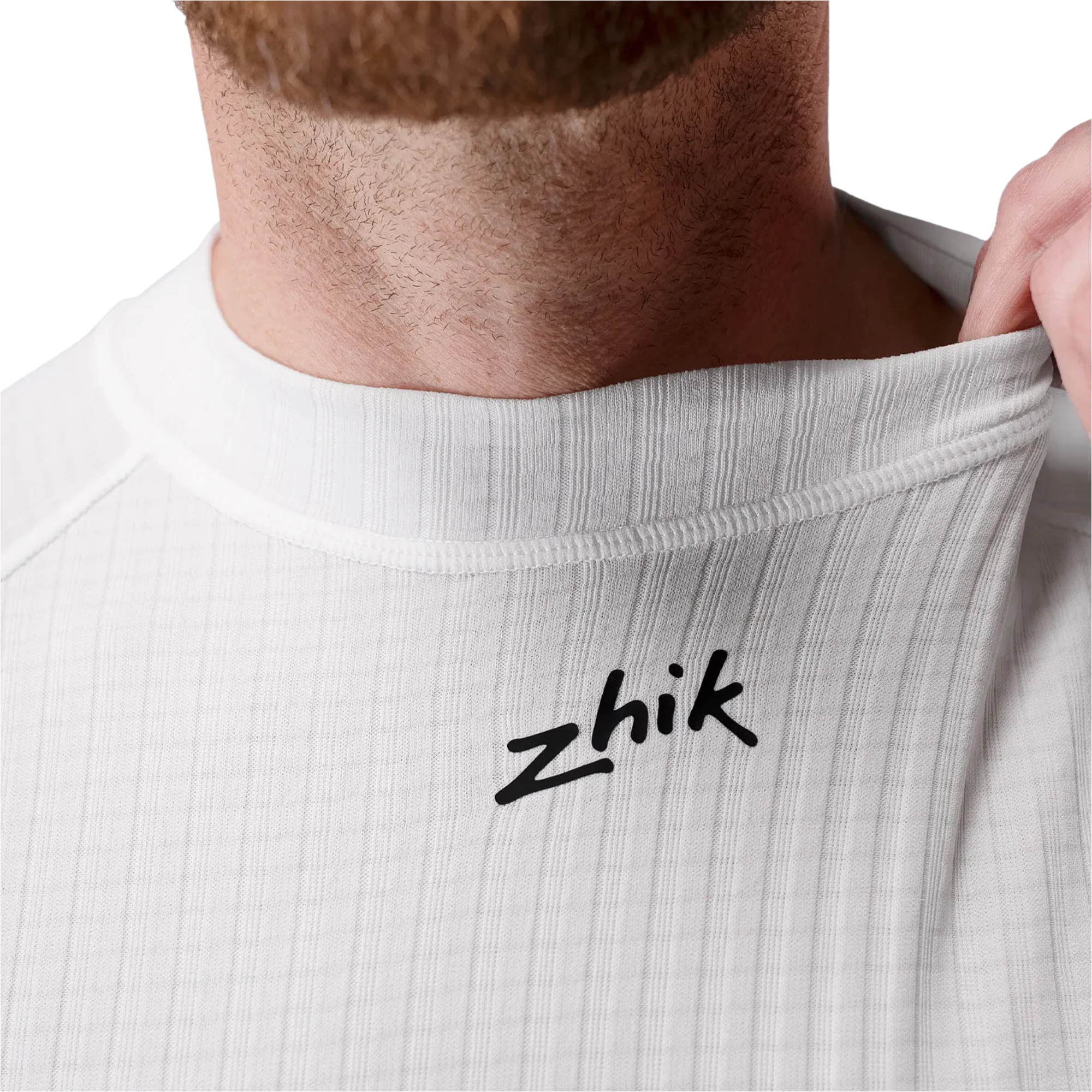 2026 Zhik Hombres Active Camiseta Interior DTP-0190-M-WHT - White